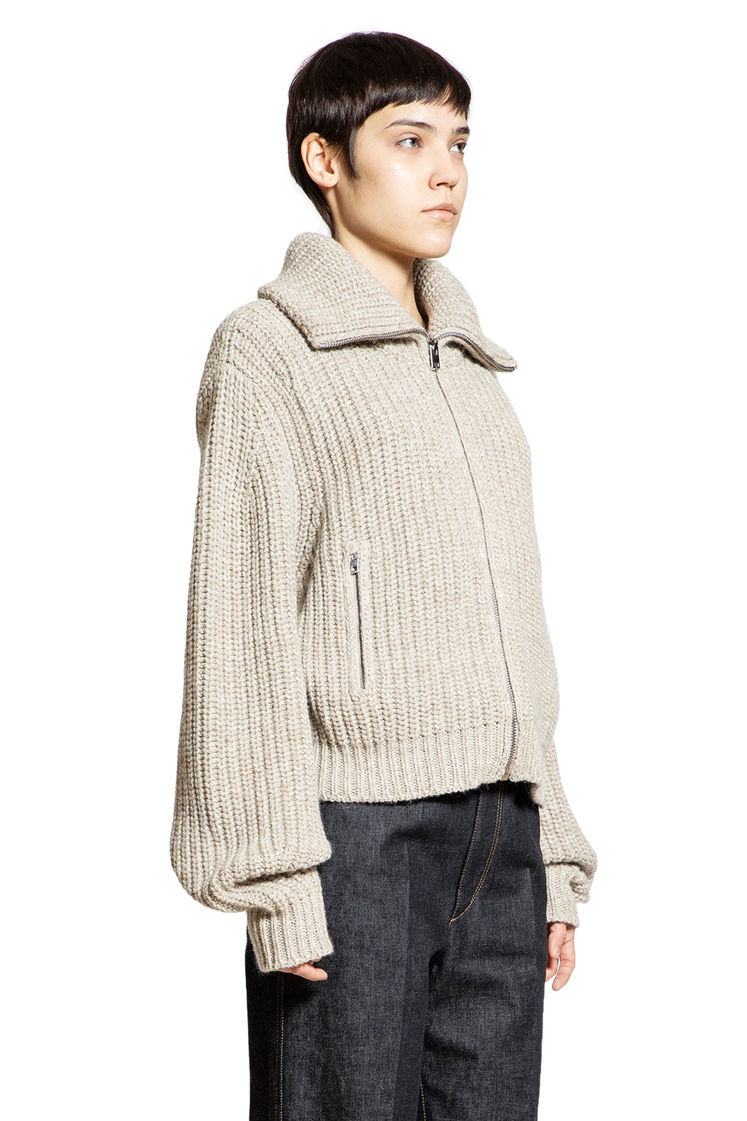 Zipped Cardigan
