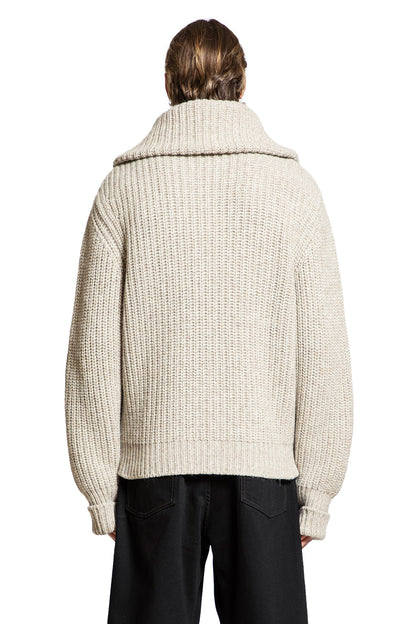 LEMAIRE MAN BEIGE KNITWEAR
