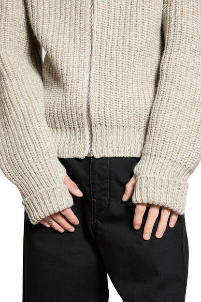 LEMAIRE MAN BEIGE KNITWEAR