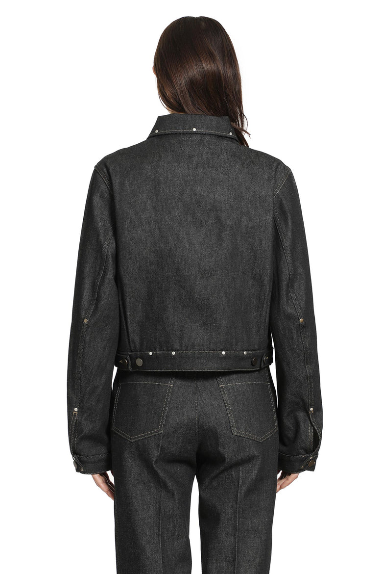 LEMAIRE Denim Studded Jacket woman