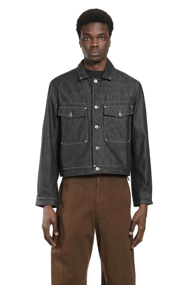 Trucker Denim jacket with Studs