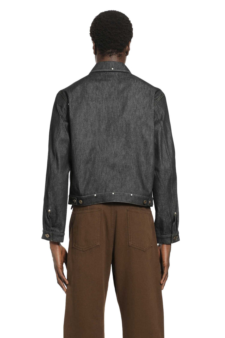 LEMAIRE Trucker Denim jacket with Studs man