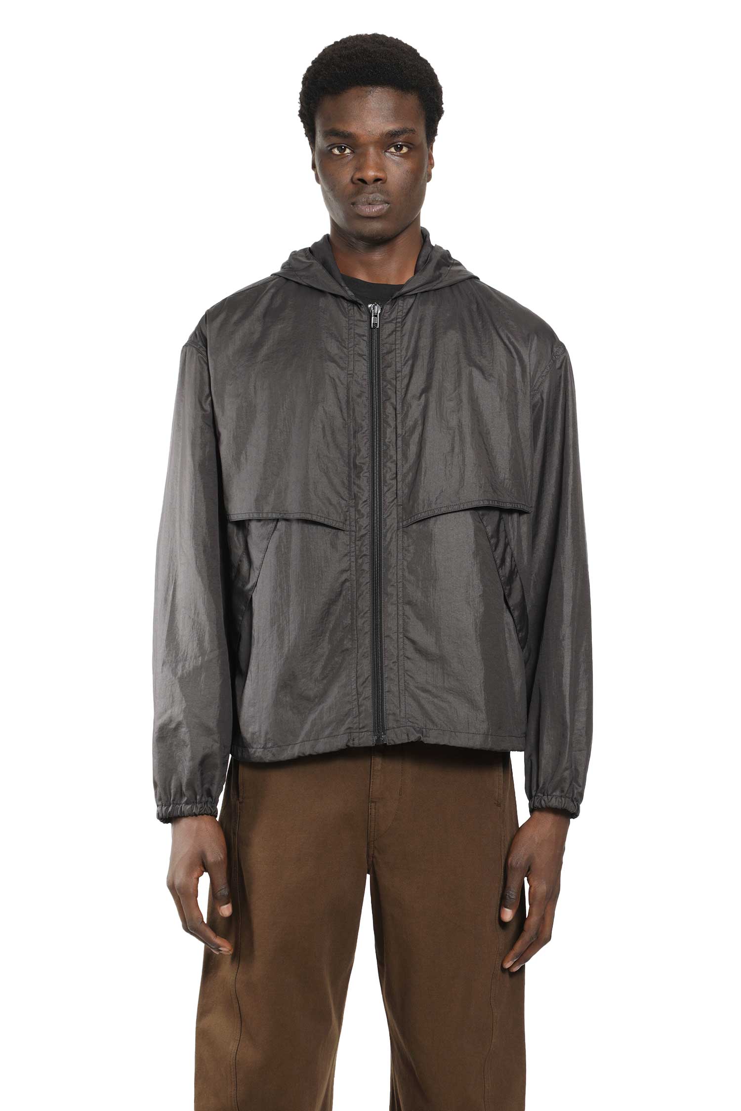 Wool Silk Collared Zip Jacket – Antonioli.eu
