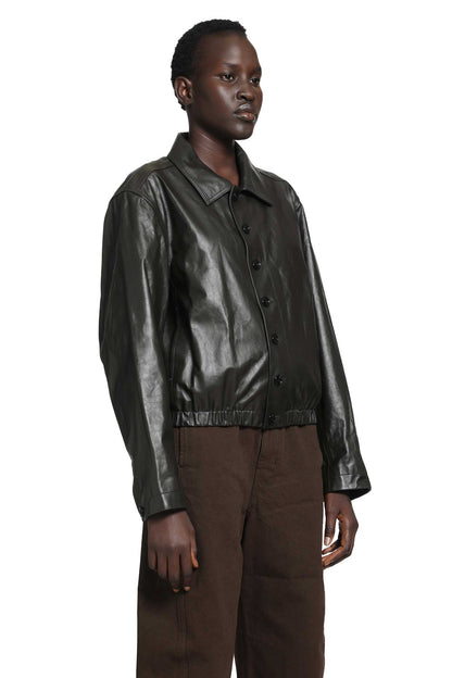 Soft Leather Blouson Jacket