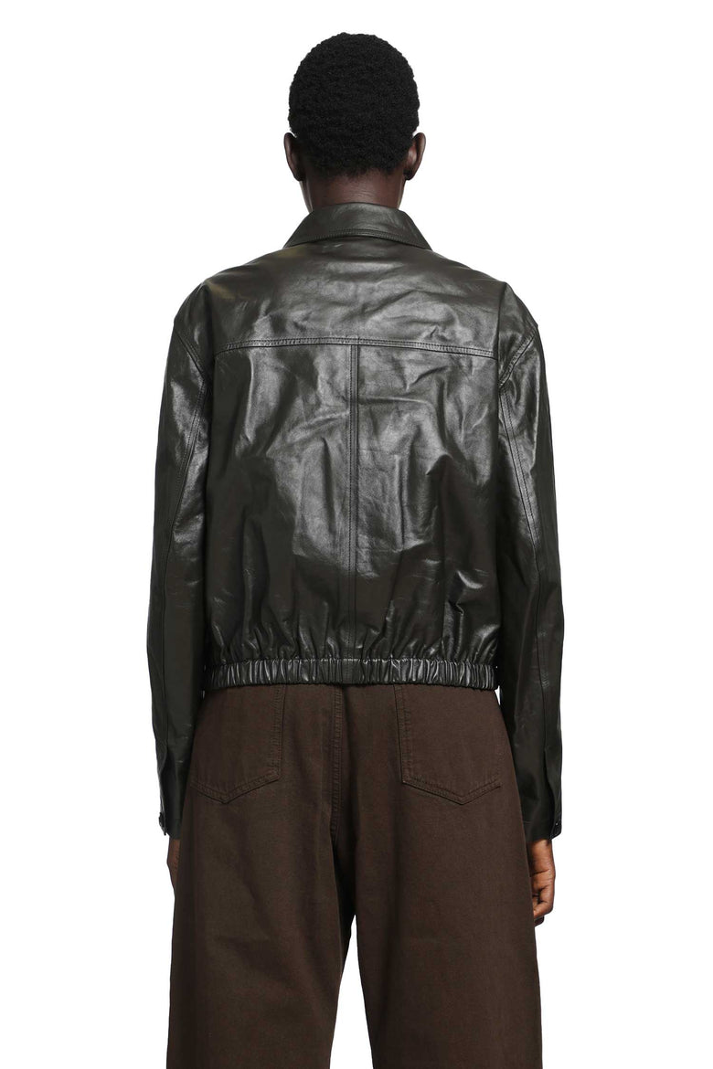LEMAIRE Soft Leather Blouson Jacket woman