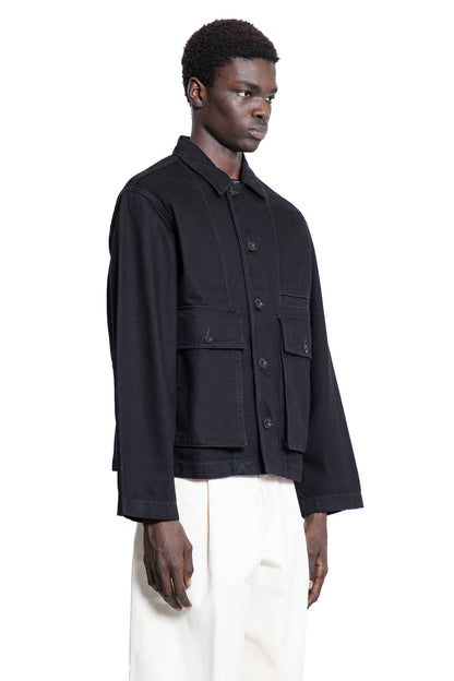 LEMAIRE MAN BLACK JACKETS