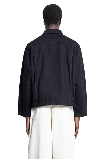 LEMAIRE MAN BLACK JACKETS