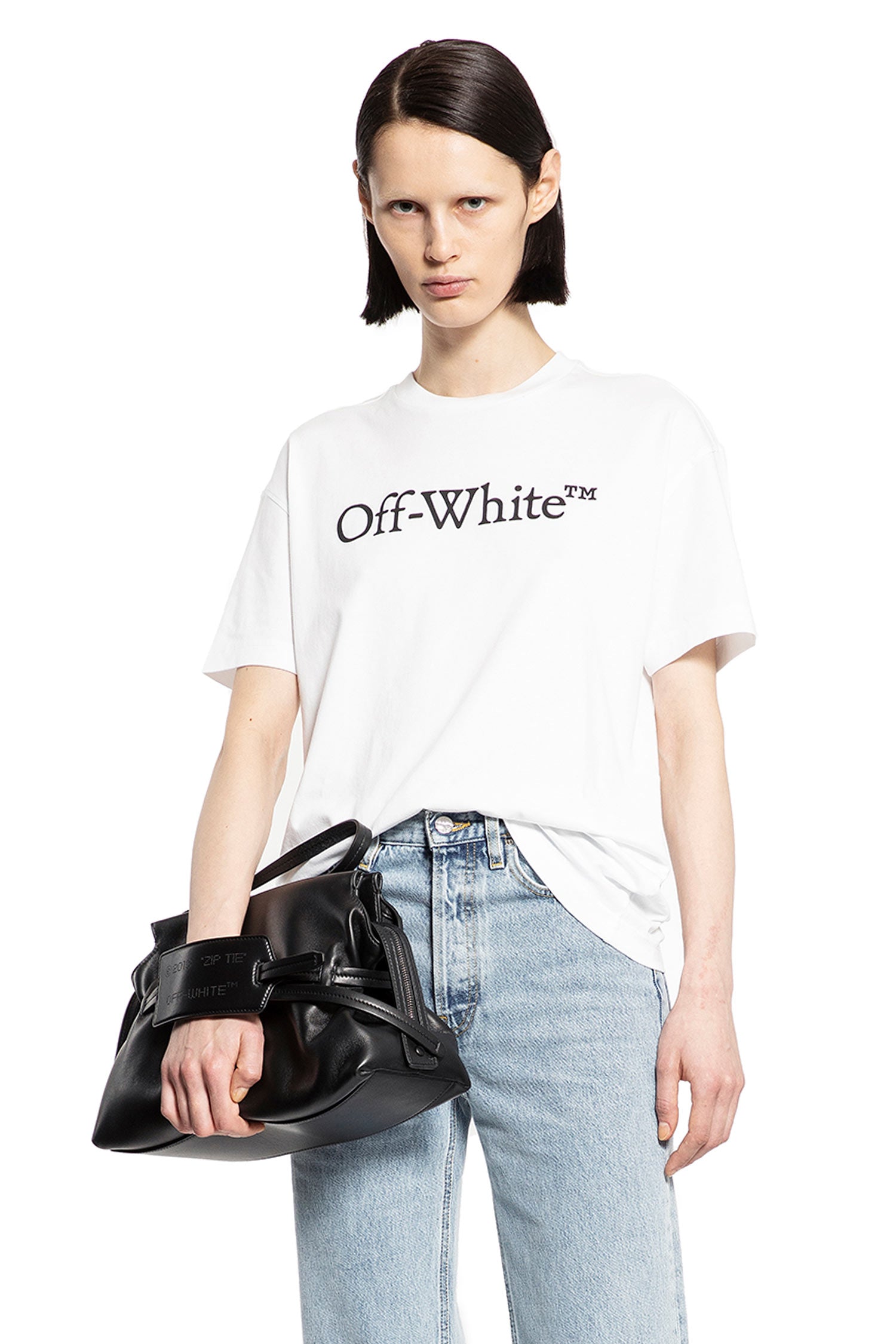 OFF-WHITE WOMAN WHITE T-SHIRTS