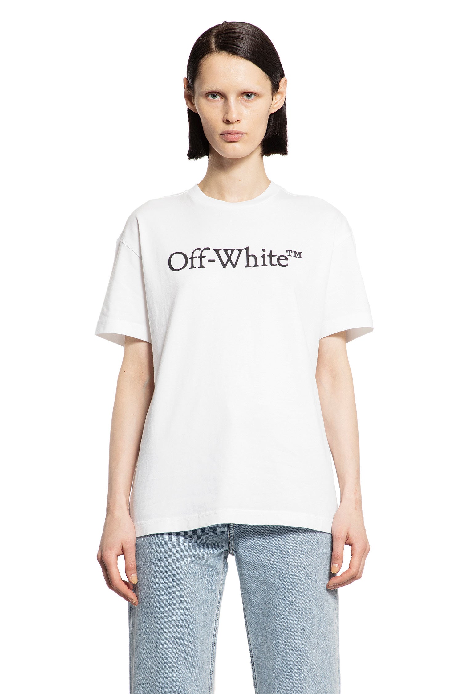 OFF-WHITE WOMAN WHITE T-SHIRTS