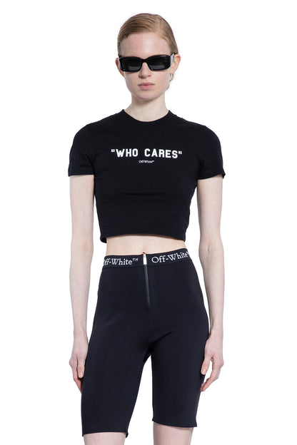 OFF-WHITE WOMAN BLACK TOPS