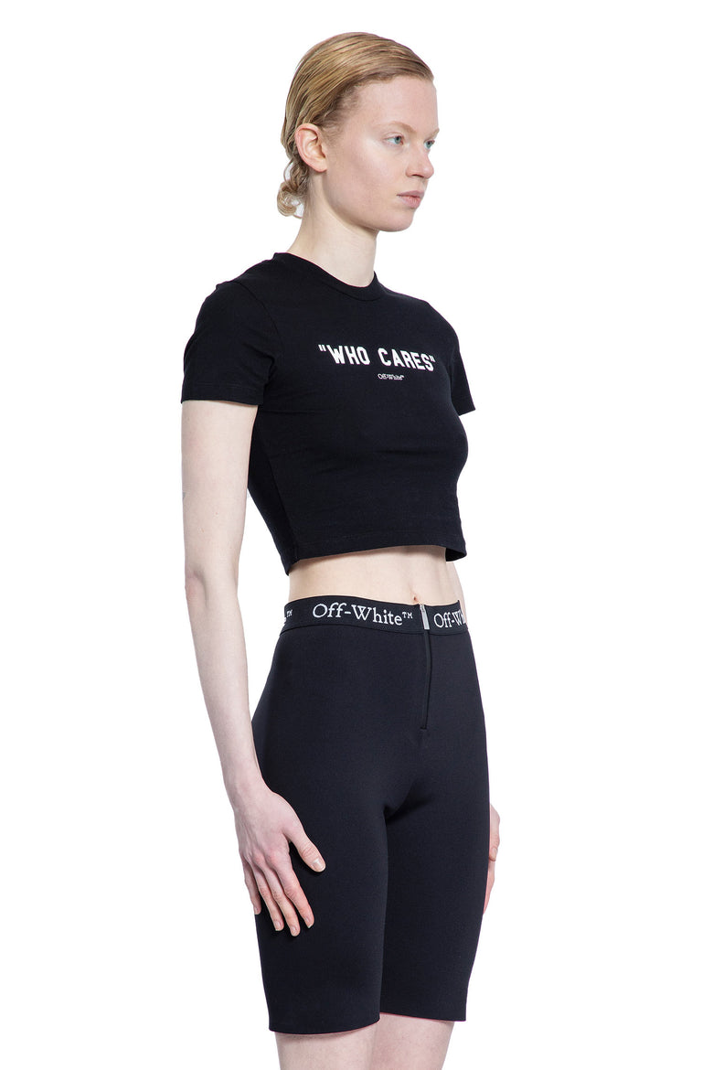 OFF-WHITE WOMAN BLACK TOPS