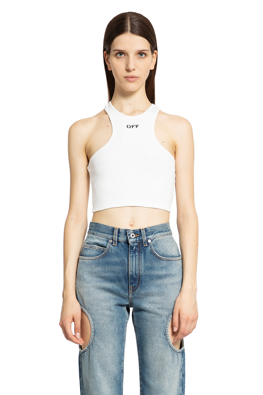 OFF-WHITE WOMAN WHITE TOPS