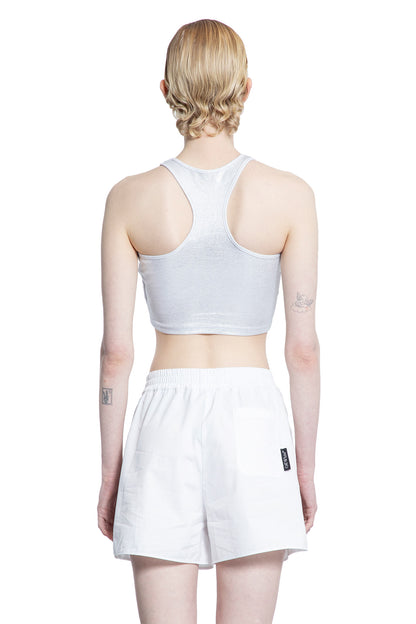 OFF-WHITE WOMAN SILVER TOPS