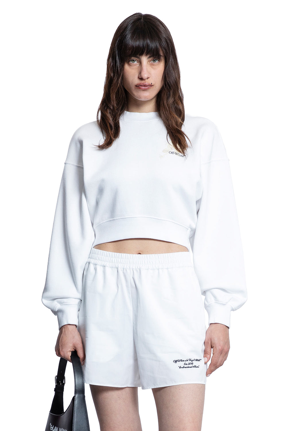 OFF-WHITE WOMAN WHITE SWEATSHIRTS