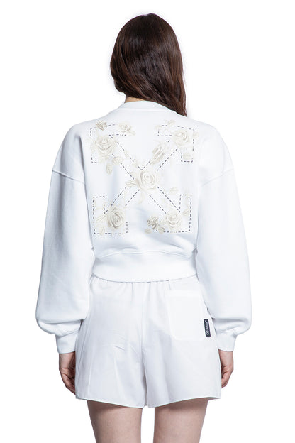 OFF-WHITE WOMAN WHITE SWEATSHIRTS