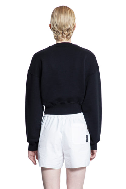 OFF-WHITE WOMAN BLACK SWEATSHIRTS