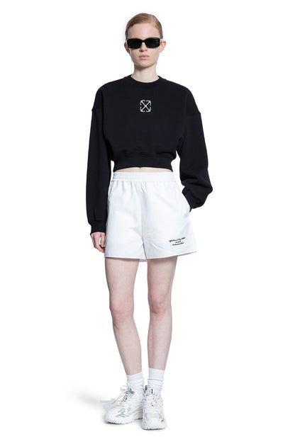 OFF-WHITE WOMAN BLACK SWEATSHIRTS