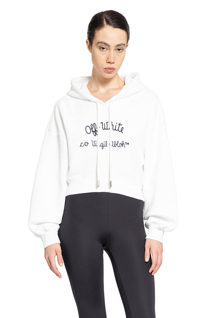 OFF-WHITE WOMAN WHITE SWEATSHIRTS