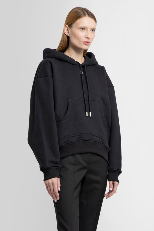 OFF-WHITE WOMAN BLACK SWEATSHIRTS