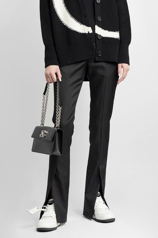 OFF-WHITE WOMAN BLACK TROUSERS