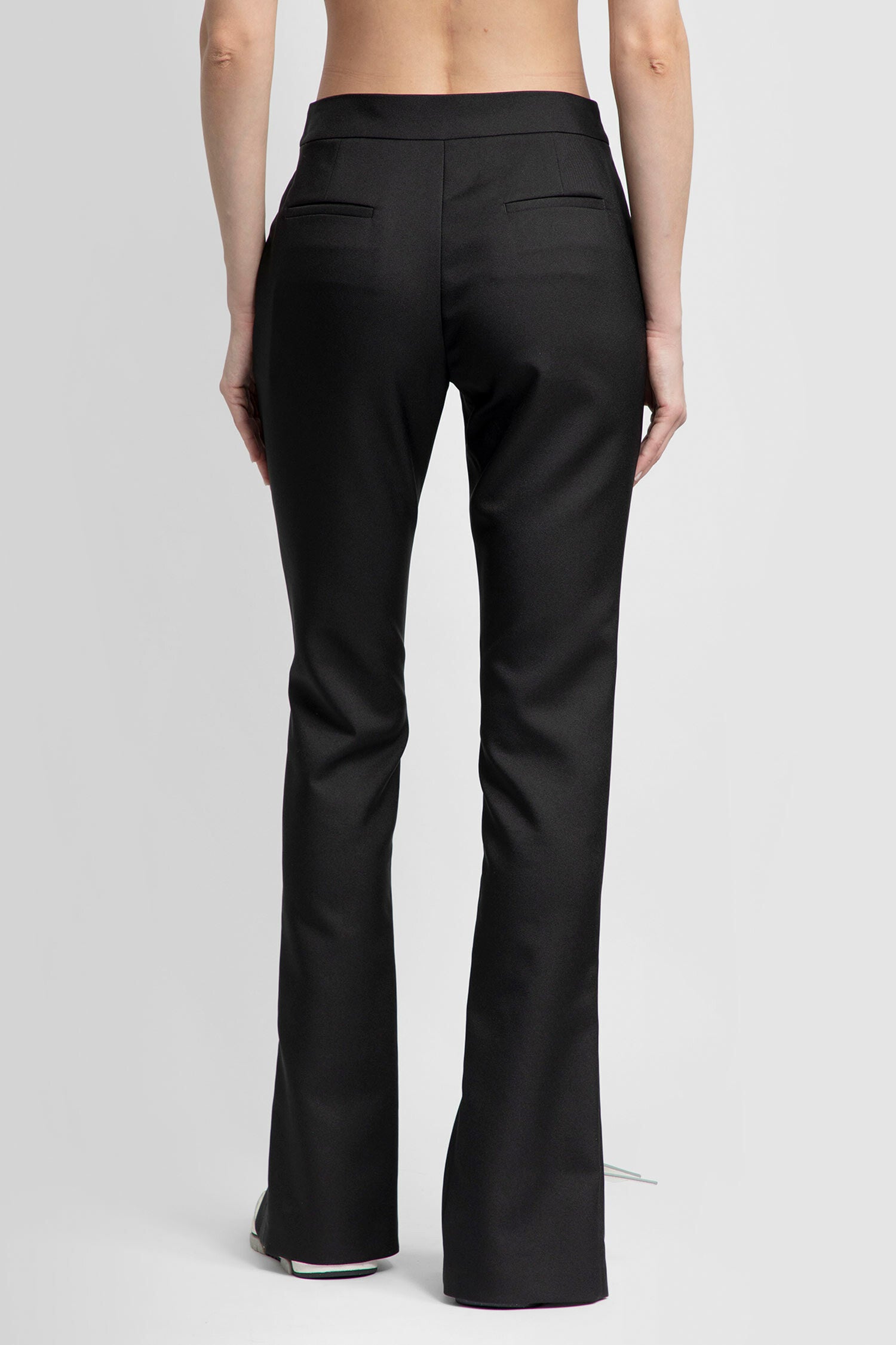 OFF-WHITE WOMAN BLACK TROUSERS