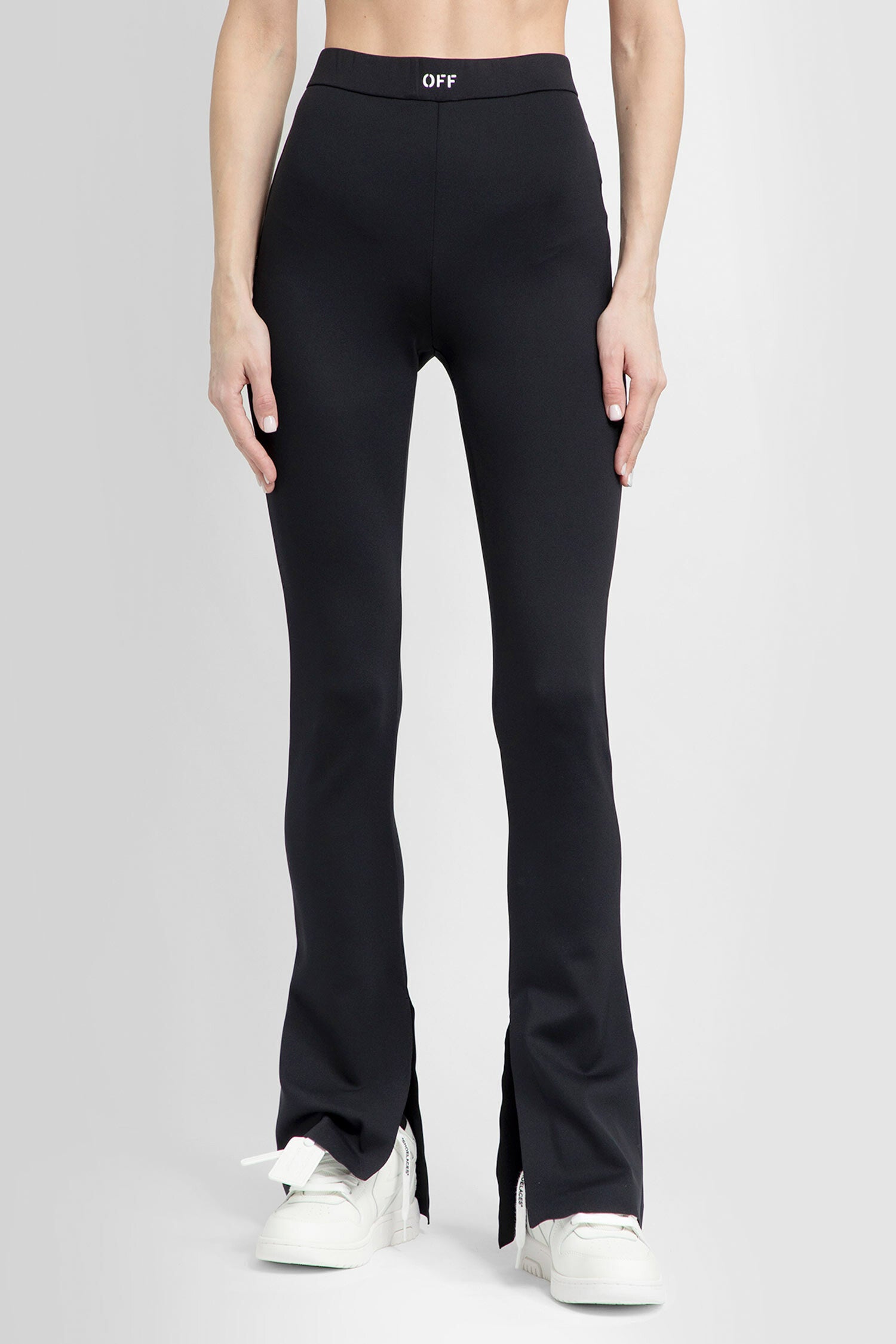 OFF-WHITE WOMAN BLACK TROUSERS