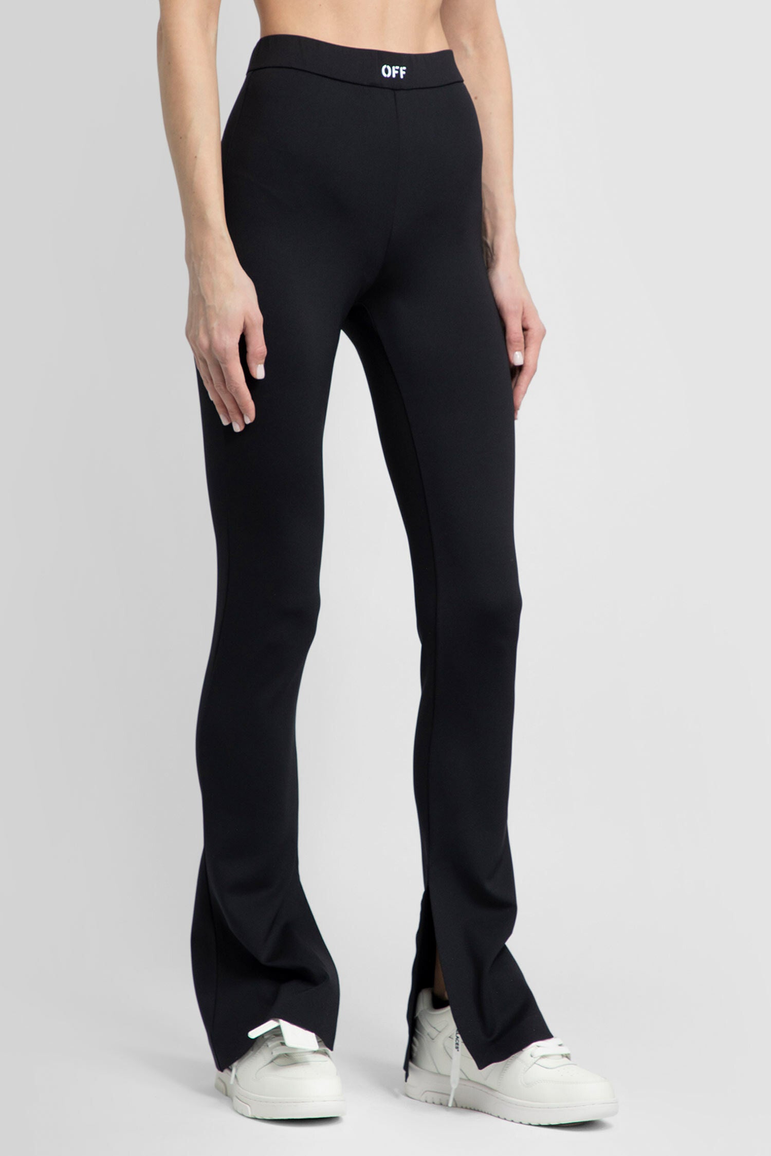 OFF-WHITE WOMAN BLACK TROUSERS