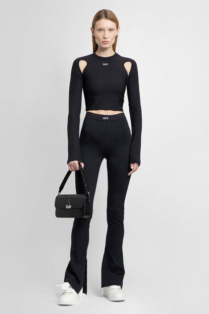 OFF-WHITE WOMAN BLACK TROUSERS