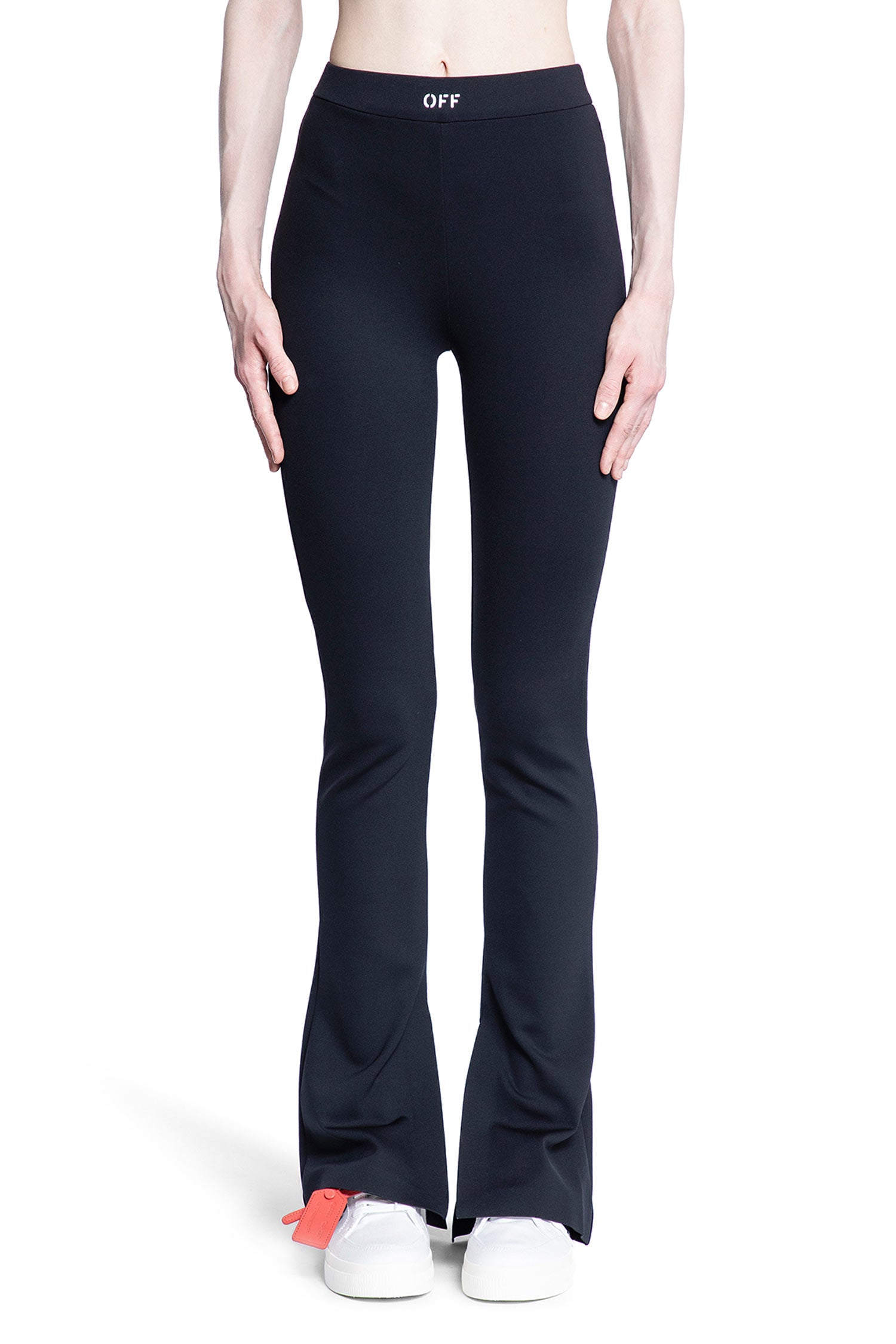 OFF-WHITE WOMAN BLACK TROUSERS