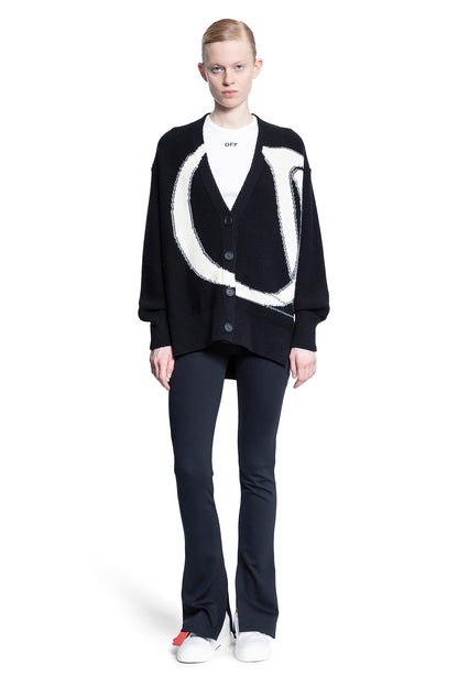 OFF-WHITE WOMAN BLACK TROUSERS