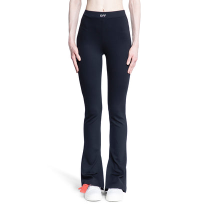 OFF-WHITE WOMAN BLACK TROUSERS