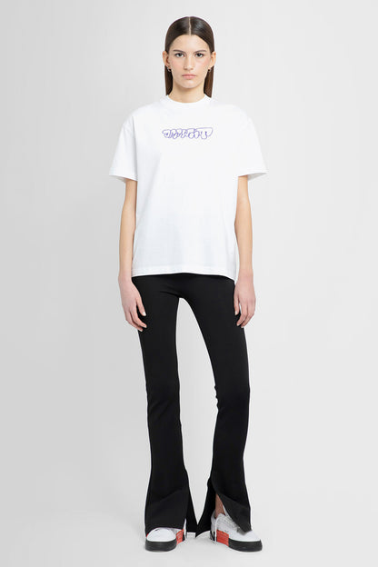 OFF-WHITE WOMAN BLACK TROUSERS