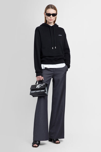 OFF-WHITE WOMAN GREY TROUSERS