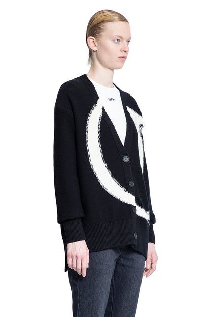 OFF-WHITE WOMAN BLACK&WHITE KNITWEAR