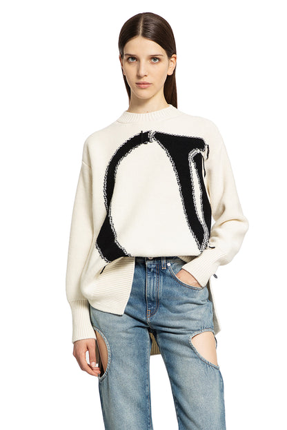 OFF-WHITE WOMAN WHITE KNITWEAR