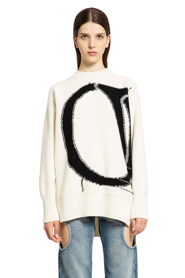 OFF-WHITE WOMAN WHITE KNITWEAR