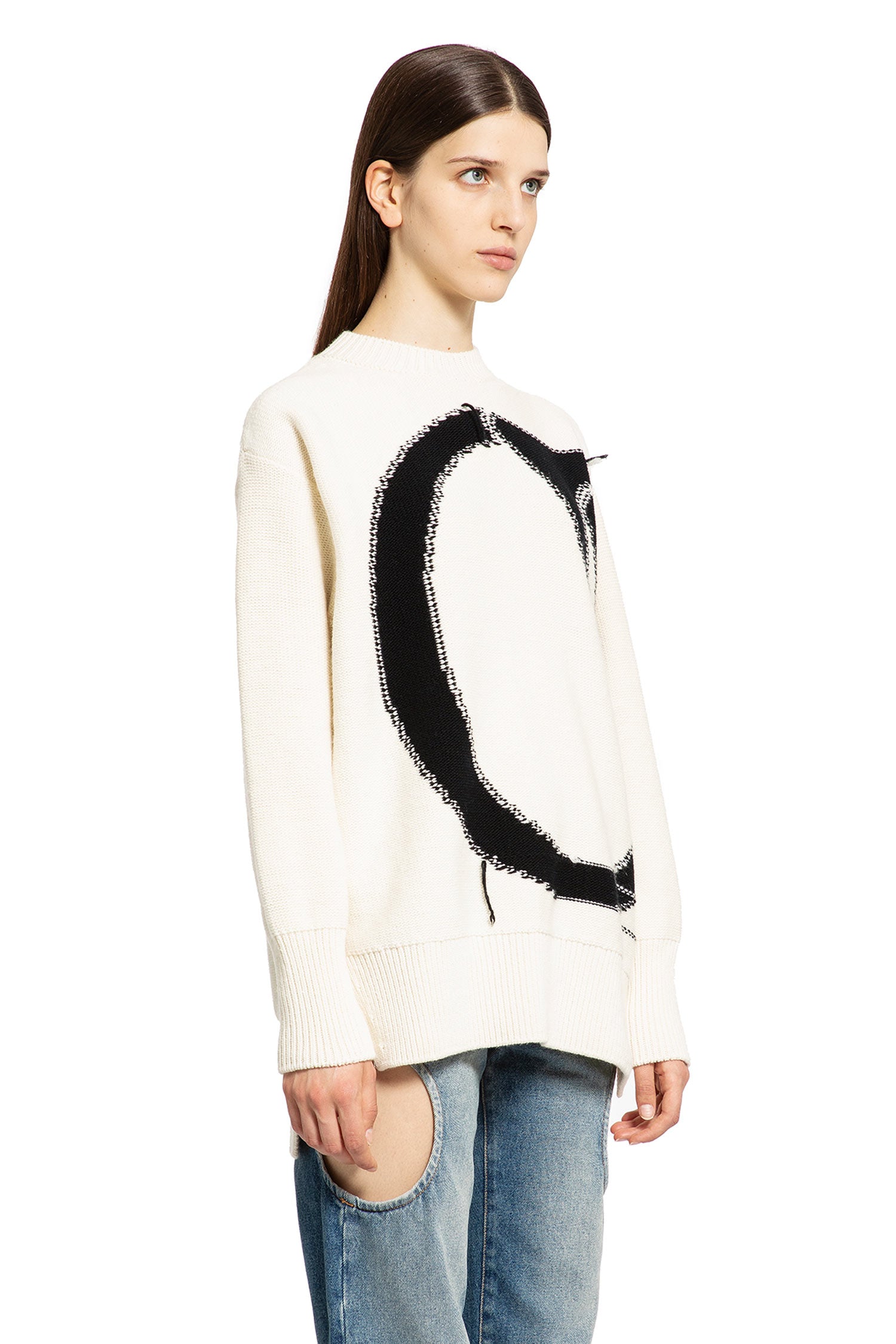 OFF-WHITE WOMAN WHITE KNITWEAR