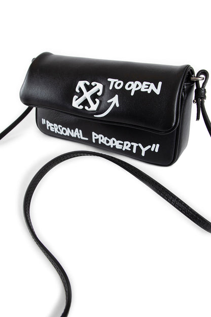 OFF-WHITE WOMAN BLACK SHOULDER BAGS