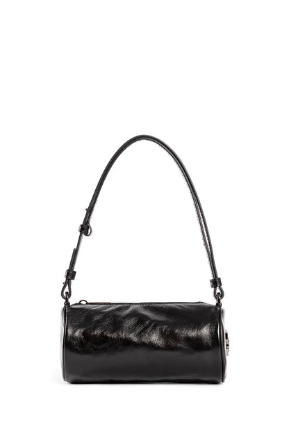 Antonioli OFF-WHITE WOMAN BLACK SHOULDER BAGS