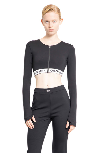 OFF-WHITE WOMAN BLACK TOPS