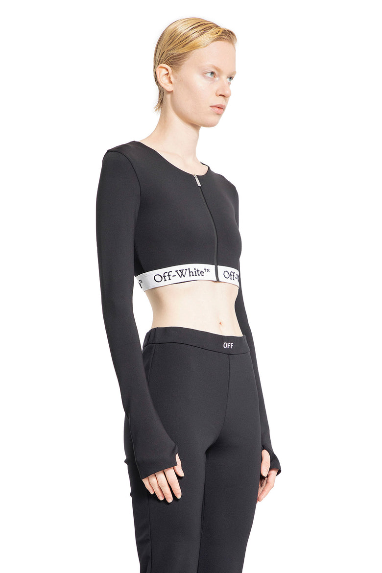 OFF-WHITE WOMAN BLACK TOPS