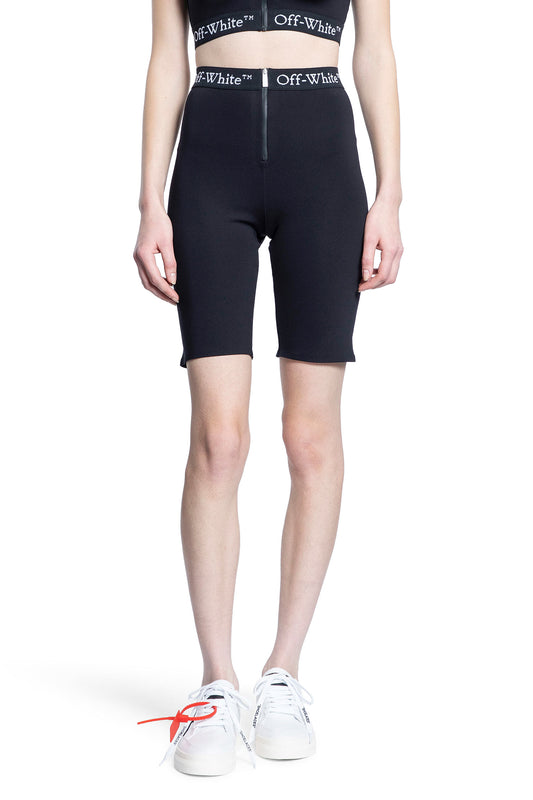 OFF-WHITE WOMAN BLACK SHORTS