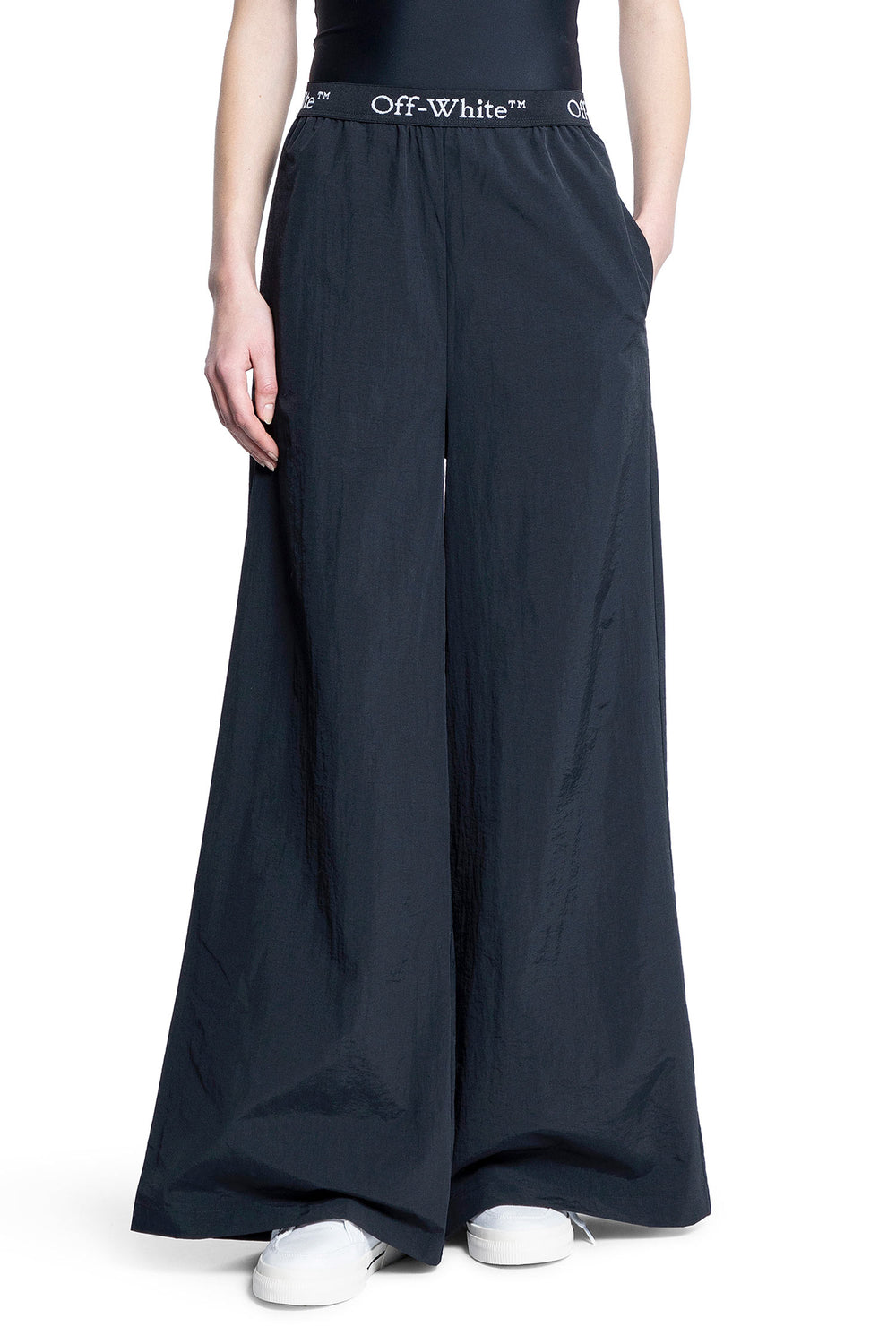 OFF-WHITE WOMAN BLACK TROUSERS