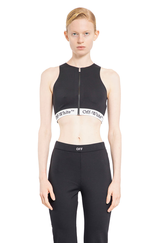 OFF-WHITE WOMAN BLACK TOPS