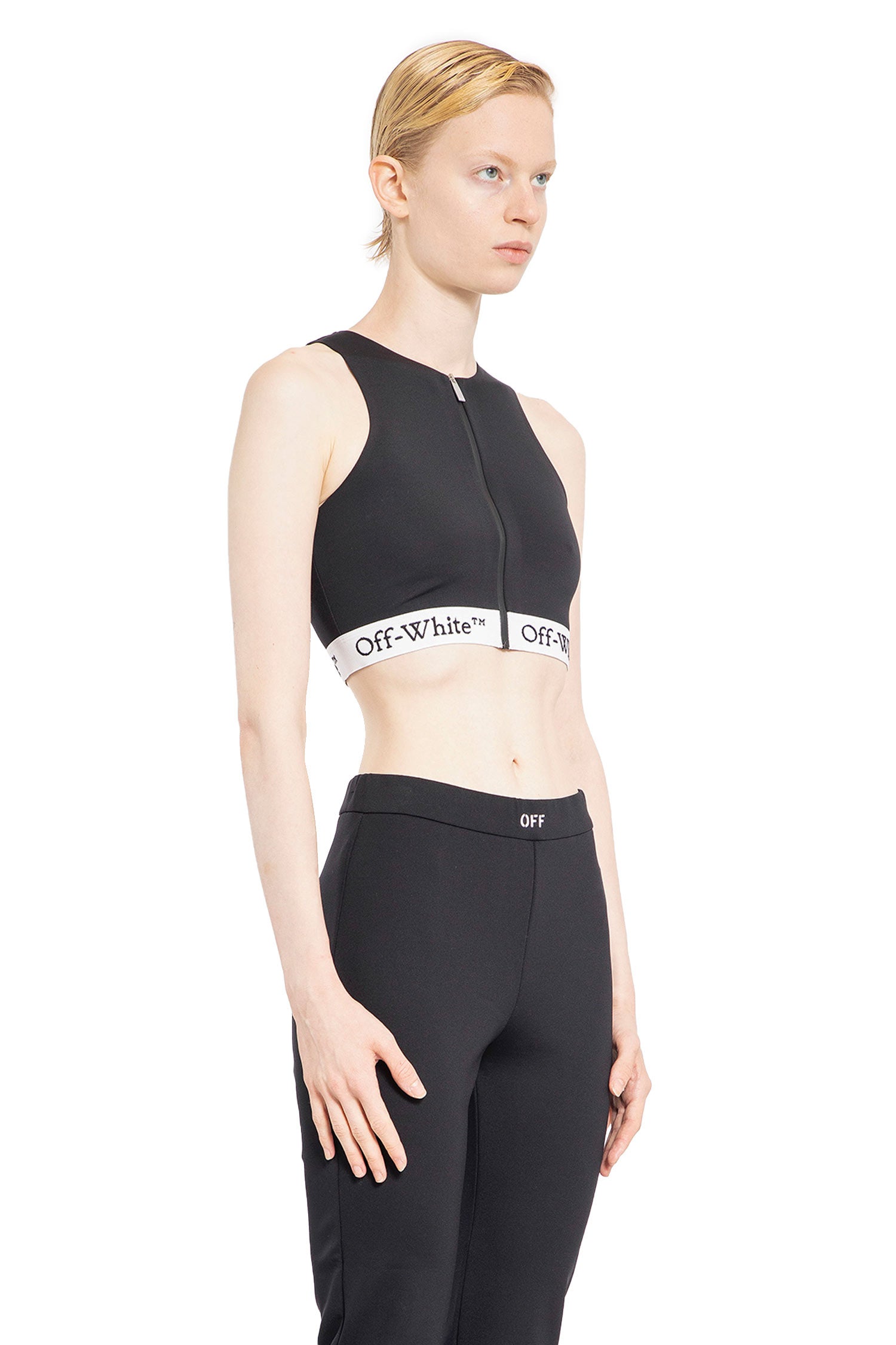 OFF-WHITE WOMAN BLACK TOPS