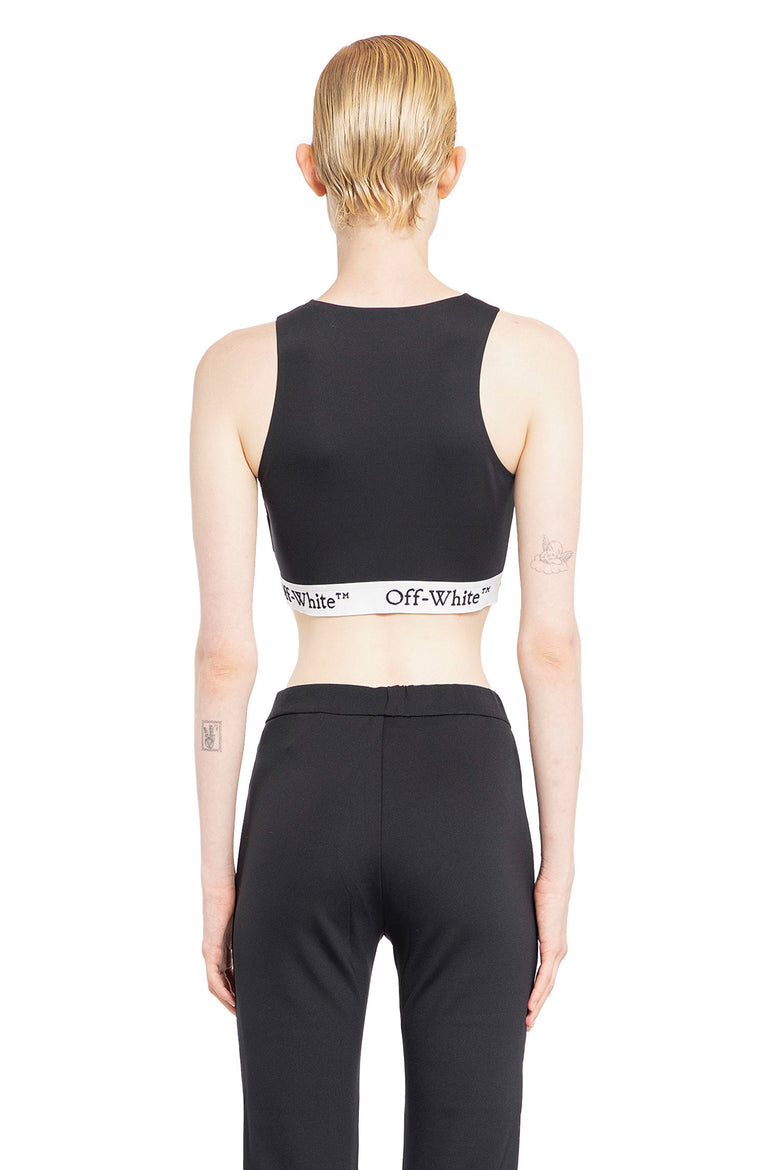 OFF-WHITE WOMAN BLACK TOPS