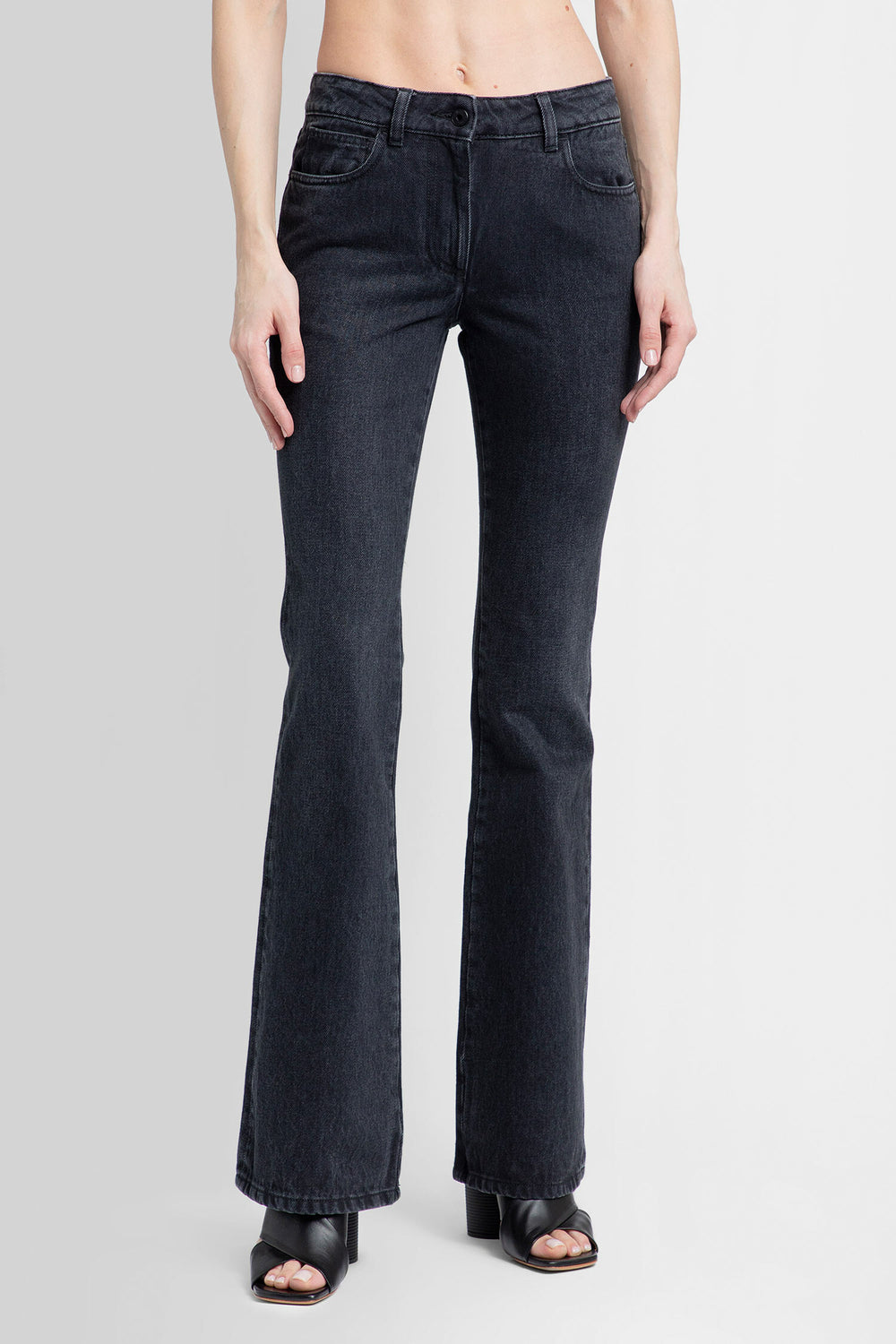 OFF-WHITE WOMAN BLACK JEANS