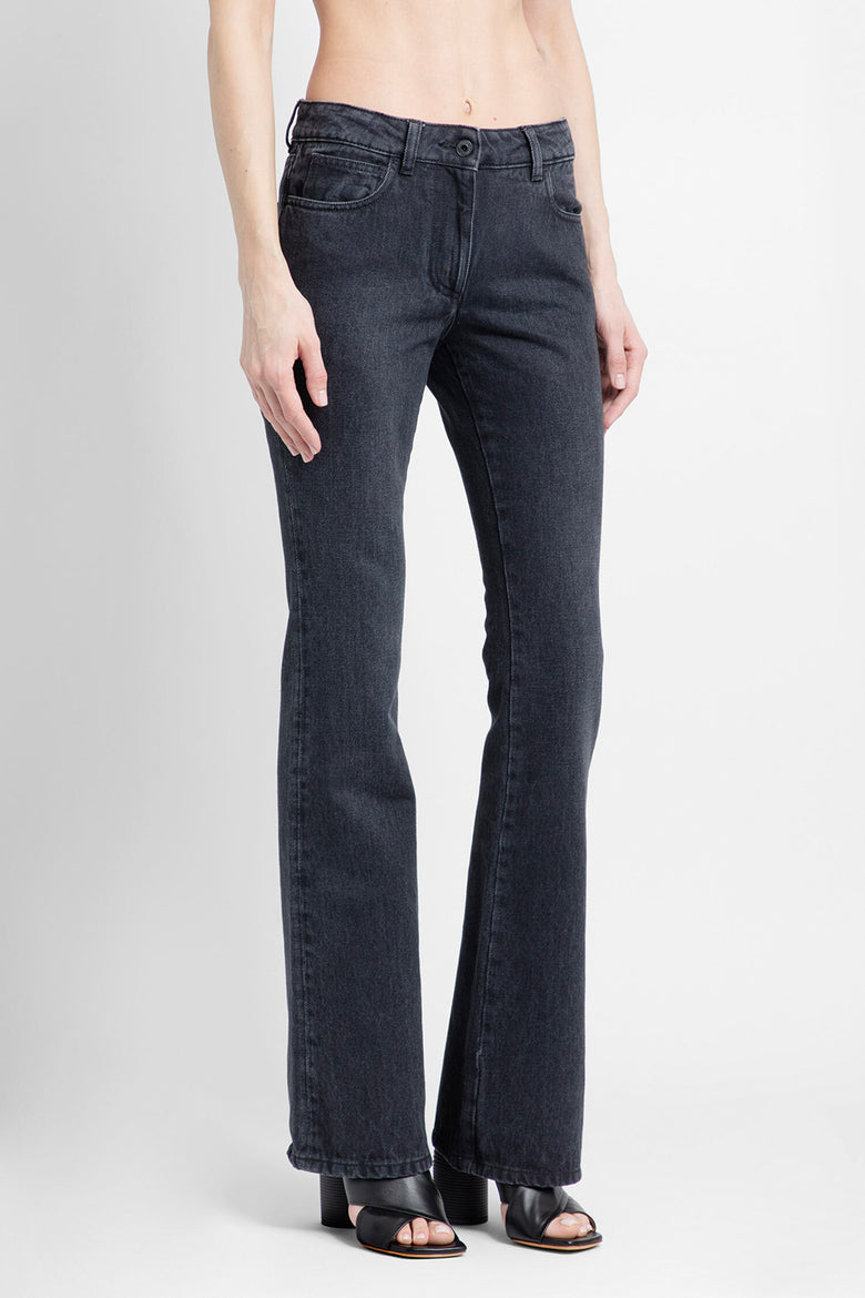 OFF-WHITE WOMAN BLACK JEANS