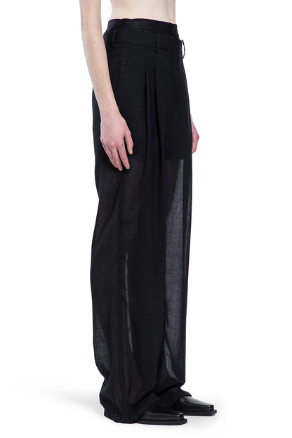 HELMUT LANG WOMAN BLACK TROUSERS