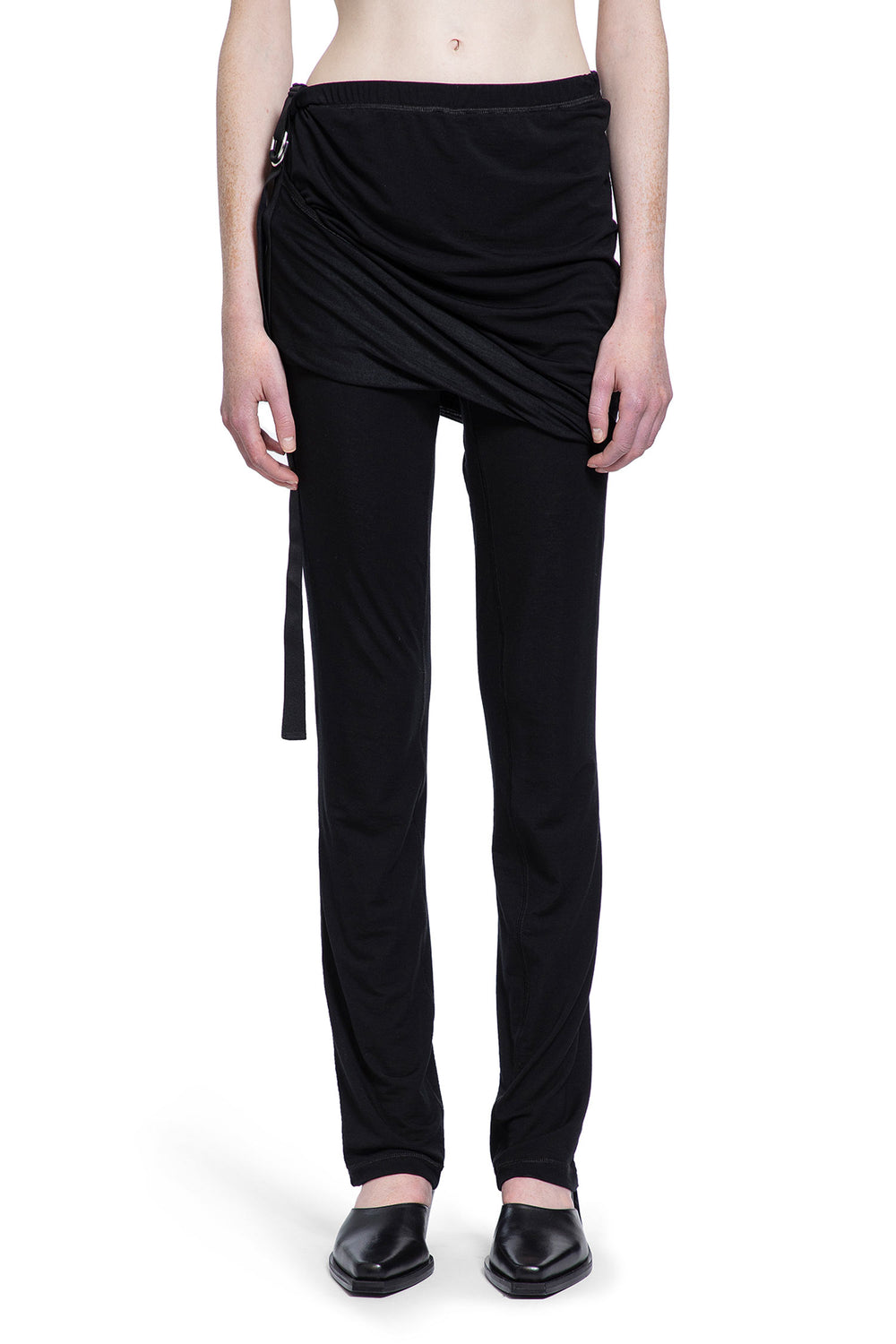 HELMUT LANG WOMAN BLACK TROUSERS